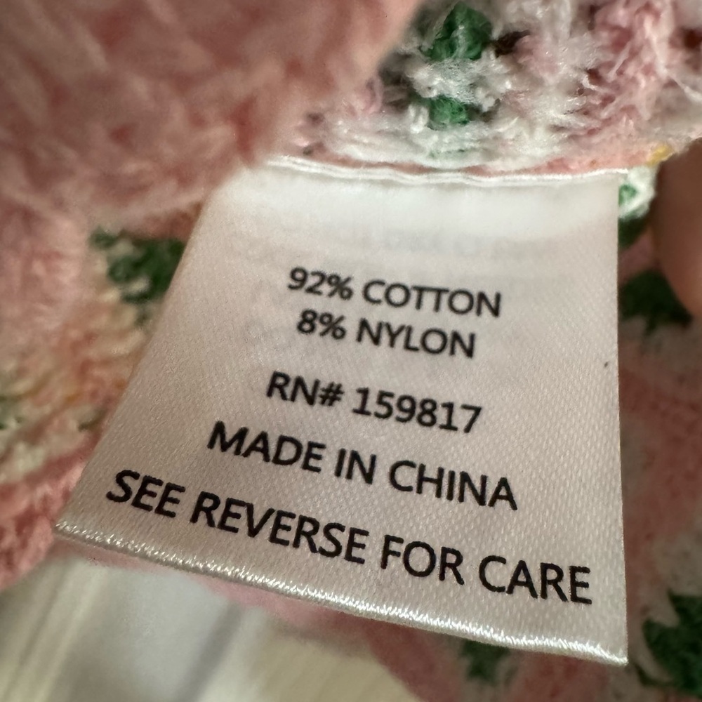 Altar’d State Crochet Daisy Crop Top Size M multicolor  flowers granny square - Picture 4 of 7